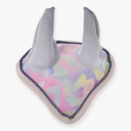 Čabraka pro Hobby Horse Pastell Elegance od LarDen s bílými ušima a pastelově vzorovanou přední částí