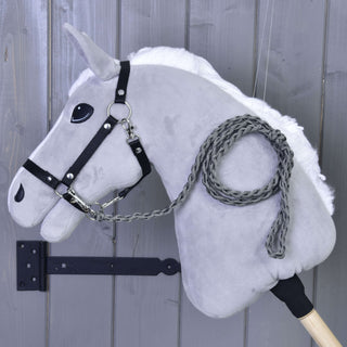 Hobby Horse - vodítko Knitted Graphite