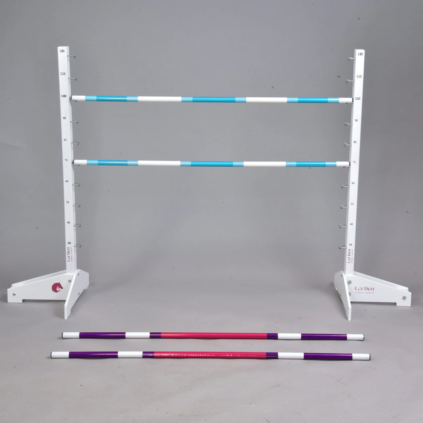 Set překážky kolmák 120 cm + 2 ks bariérky