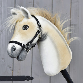 Hobby Horse Honey Pearl s černou ohlávkou - velikost S