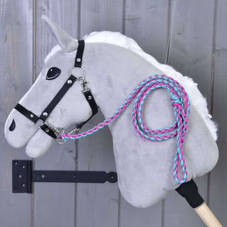 Hobby Horse - vodítko Knitted Pinkie-Blue