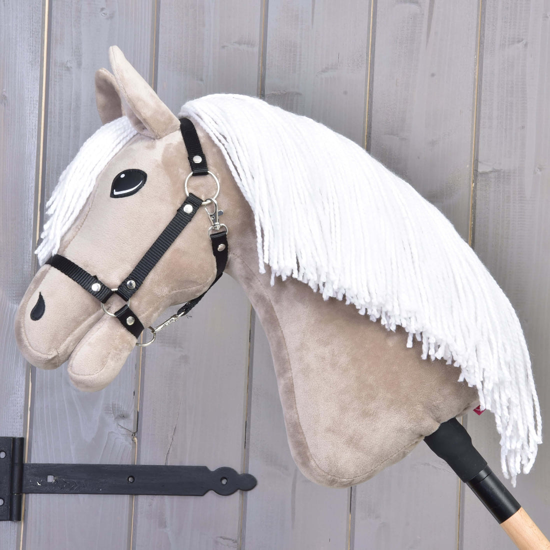 Hobby Horse Blondie s černou ohlávkou