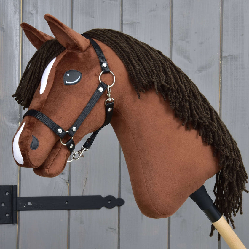 Hobby Horse Rocky s černou ohlávkou