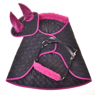 Set Thermo Pinkie (čabraka + deka + ohlávka s beránkem)