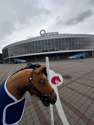 🏆💪dnes už jsme hlavou v O2 na @pragueplayoffs , ale hned jak se vrátíme vyhlásíme soutěž o Hobby Horse Xs a hned v zápěti...